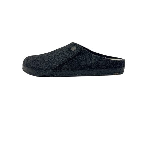 Birkenstock Zermatt Shearling Lined Slipper Shoe Black Gray Mens US10 main image 4